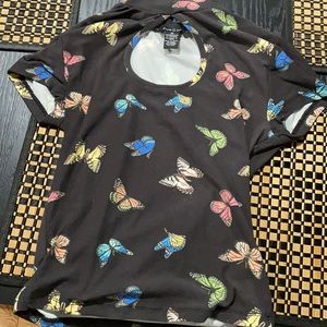 A rue 21 butterfly shirt